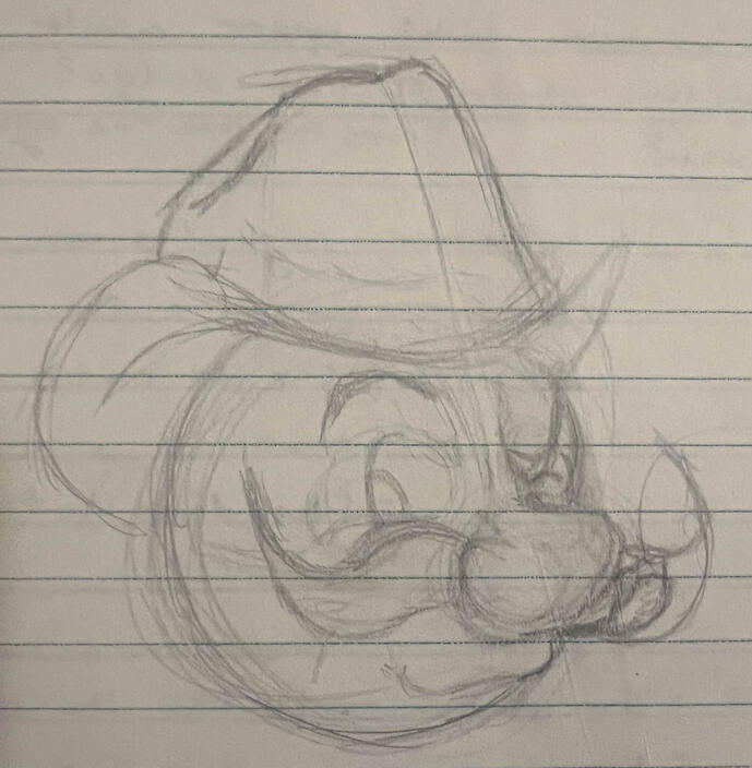 Concept Art of Randy Dash as seen on the titlescreen for Randy Dash's Dashbound Concept Art of Randy Dash as seen on the titlescreen for Randy Dash's Dashbound