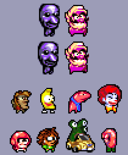 Nuclear Throne Characters